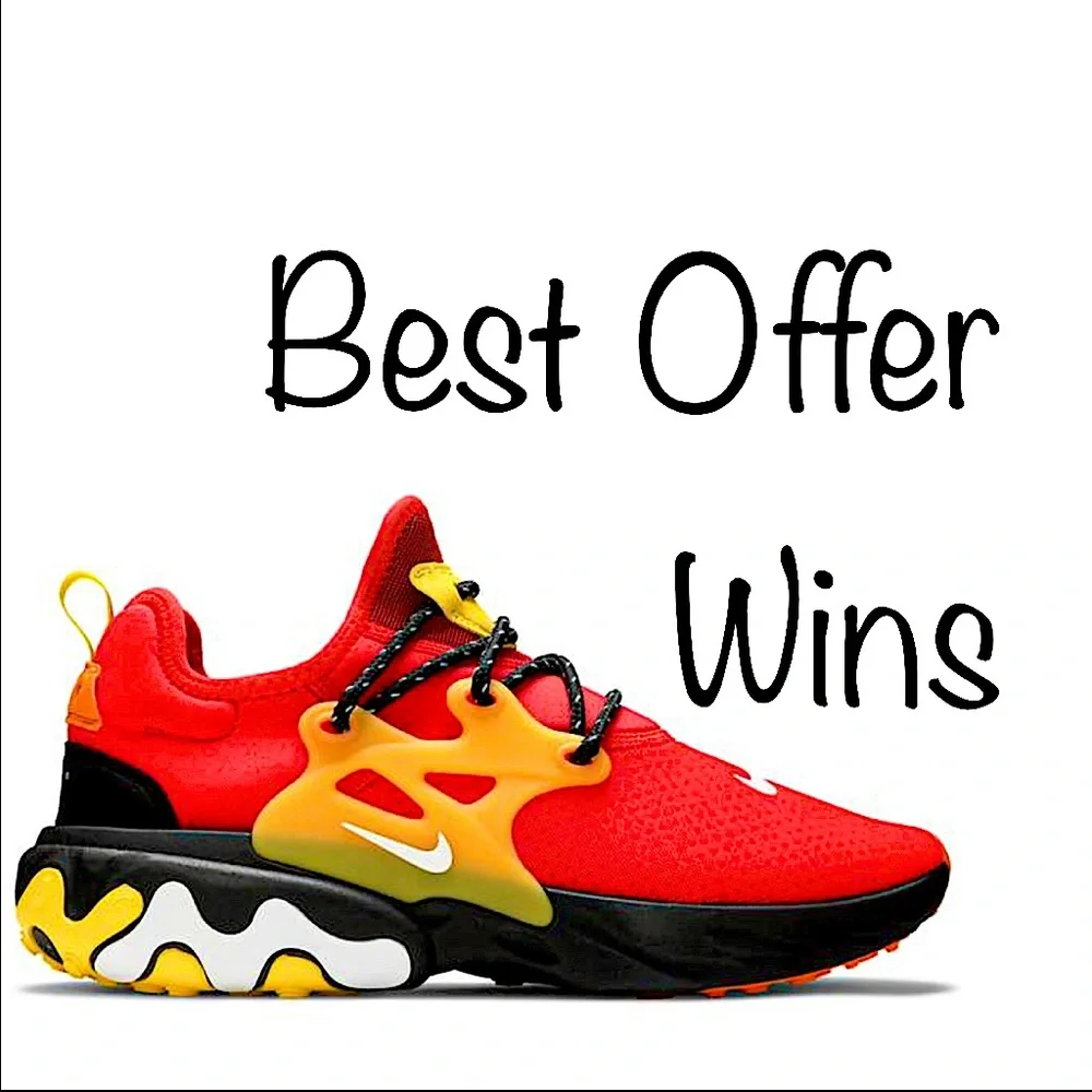 Nike Presto React “Chile Red” - Picture 1 of 14